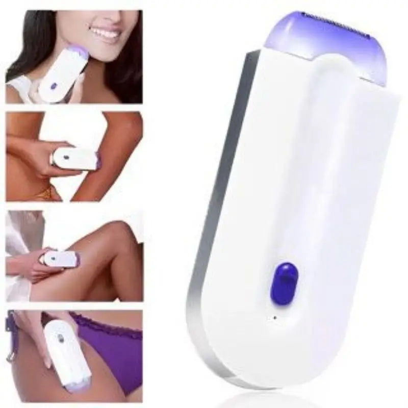 Depilador XP10 2 in1 Facial e Corporal sem fio para remoção de pelos faciais e corporais.