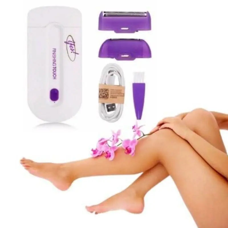 Depilador XP10 2 in1 Facial e Corporal sem fio para remoção de pelos faciais e corporais.