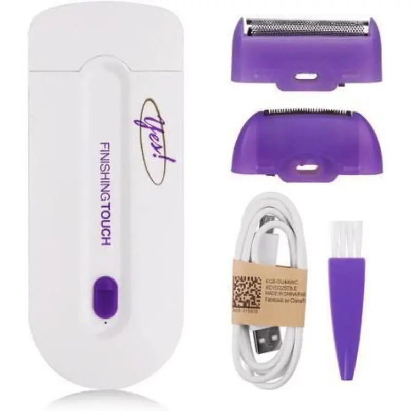 Depilador XP10 2 in1 Facial e Corporal sem fio para remoção de pelos faciais e corporais.